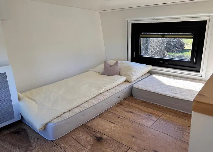 Chalet Tiny House Mit Saunafass